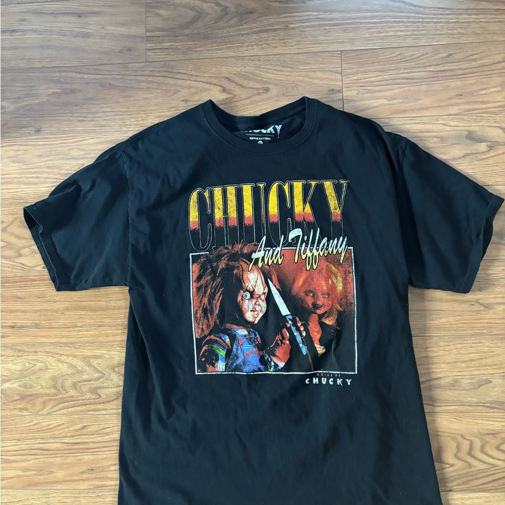 Ripple Junction Black Chucky Graphic Tee